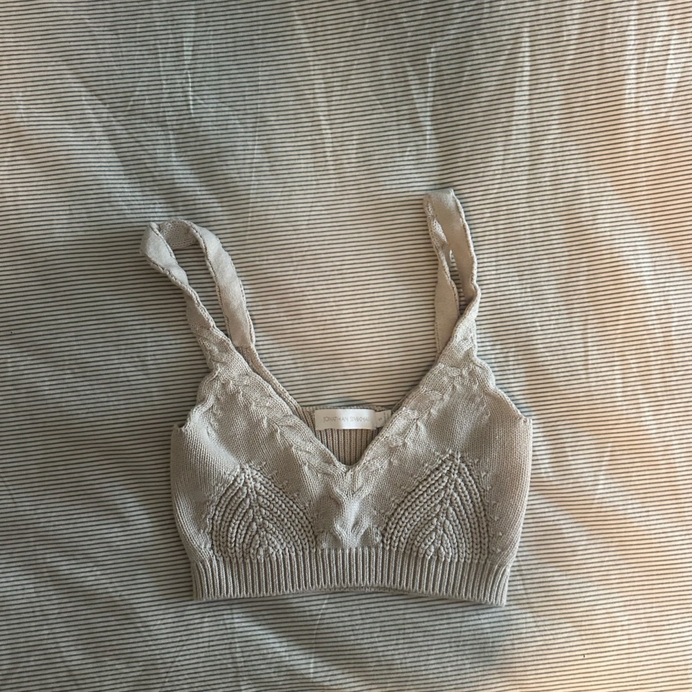 Ulla Johnson Crochet Bralette Top